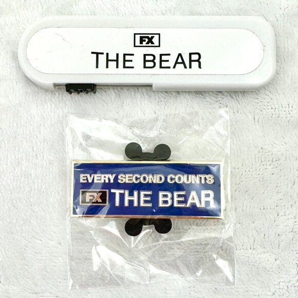 FX The Bear Promotional Toothpick Holder & Enamel Pin from D23 2024 Expo - Picture 1 of 7